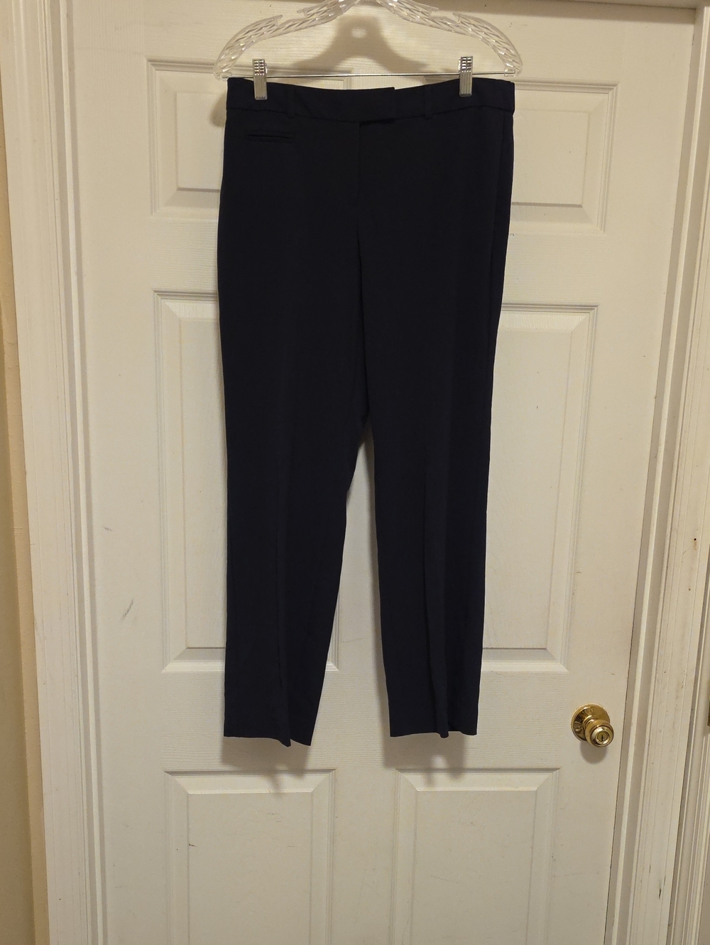 Collection B Navy Straight-Leg Dress Pants